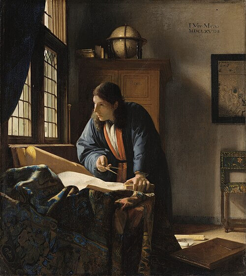 The Geographer - Vermeer