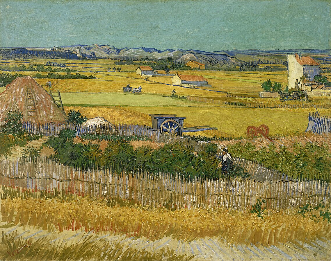Mùa gặt của Vincent van Gogh