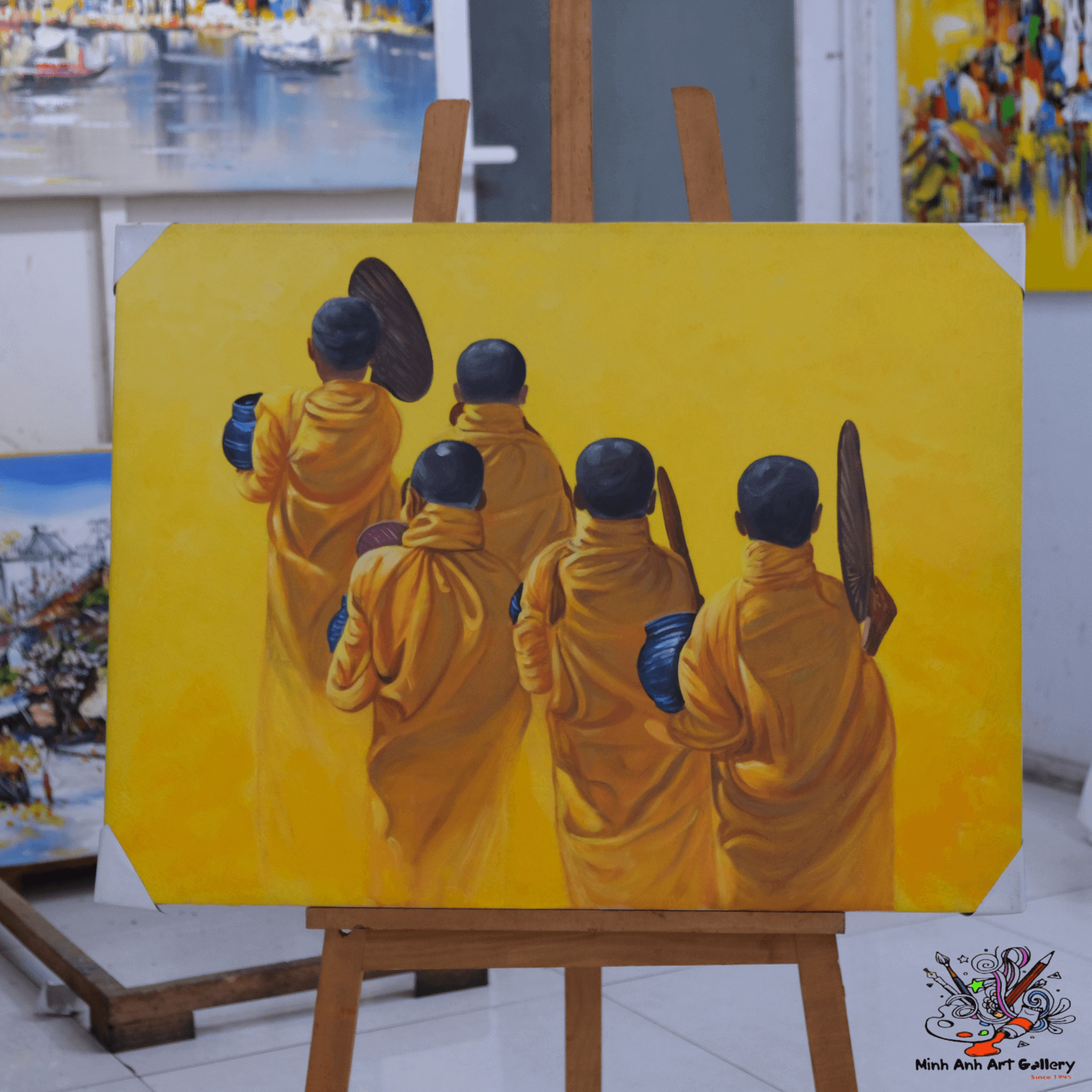 Bức tranh của các nhà sư