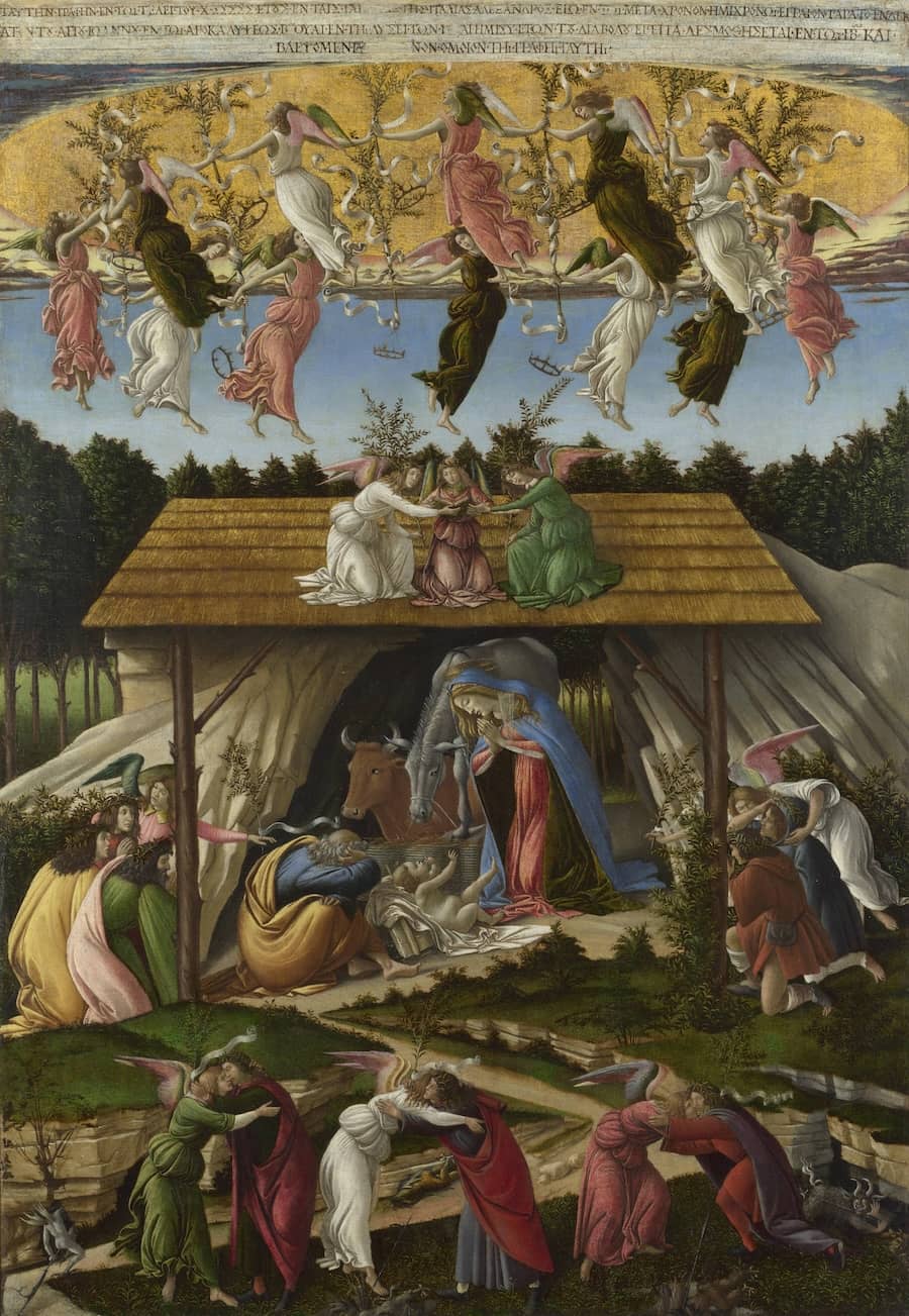 Sự giáng sinh huyền bí của Botticelli