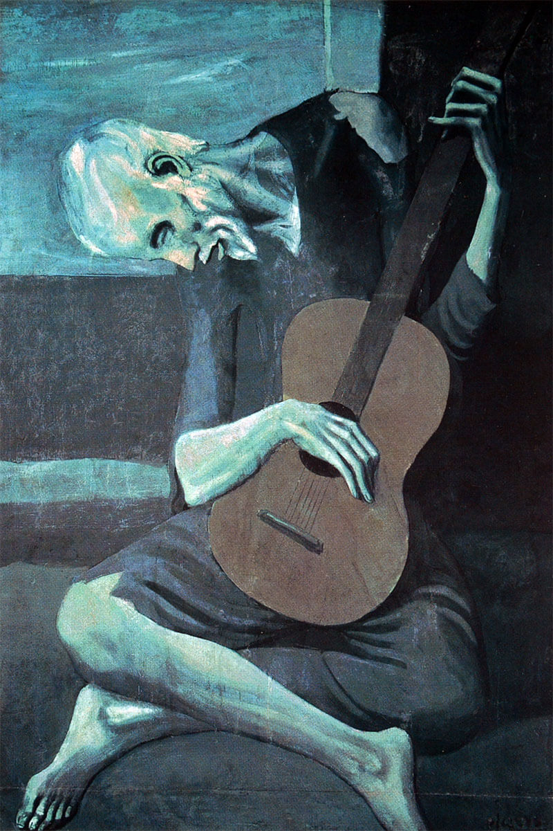 The Old Guitarist - Picasso