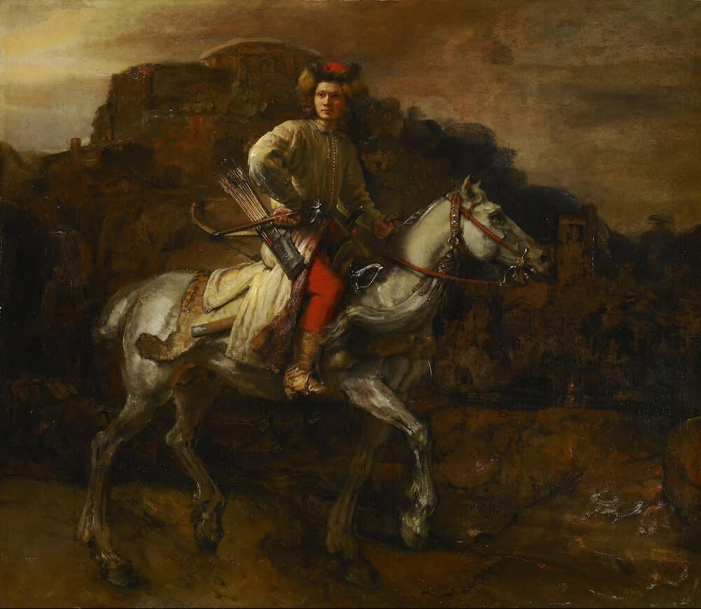 The Polish Rider - Rembrandt van Rijn