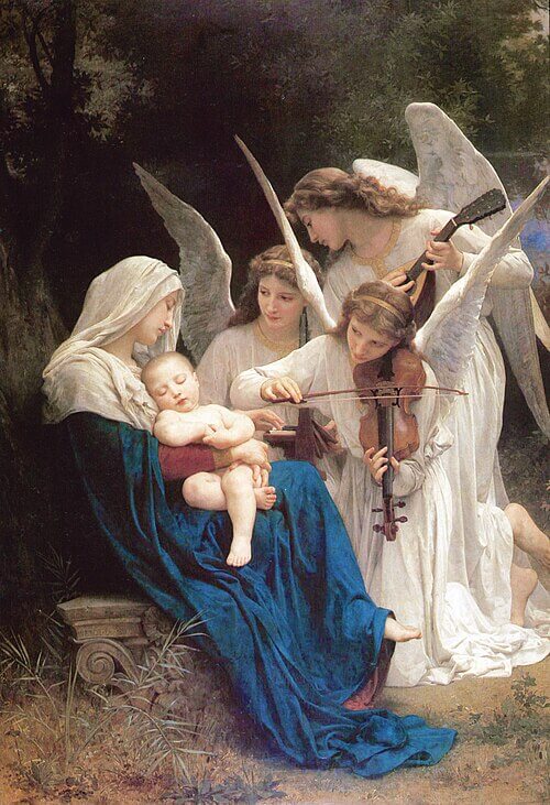 The Song of the Angels - William Adolphe Bouguereau