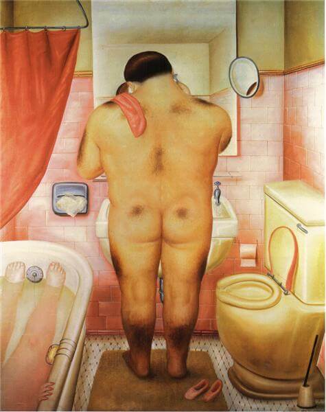 Tribute to Bonnard - Botero