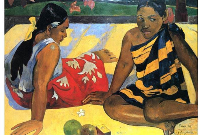 two women of tahiti - Paul Gauguin