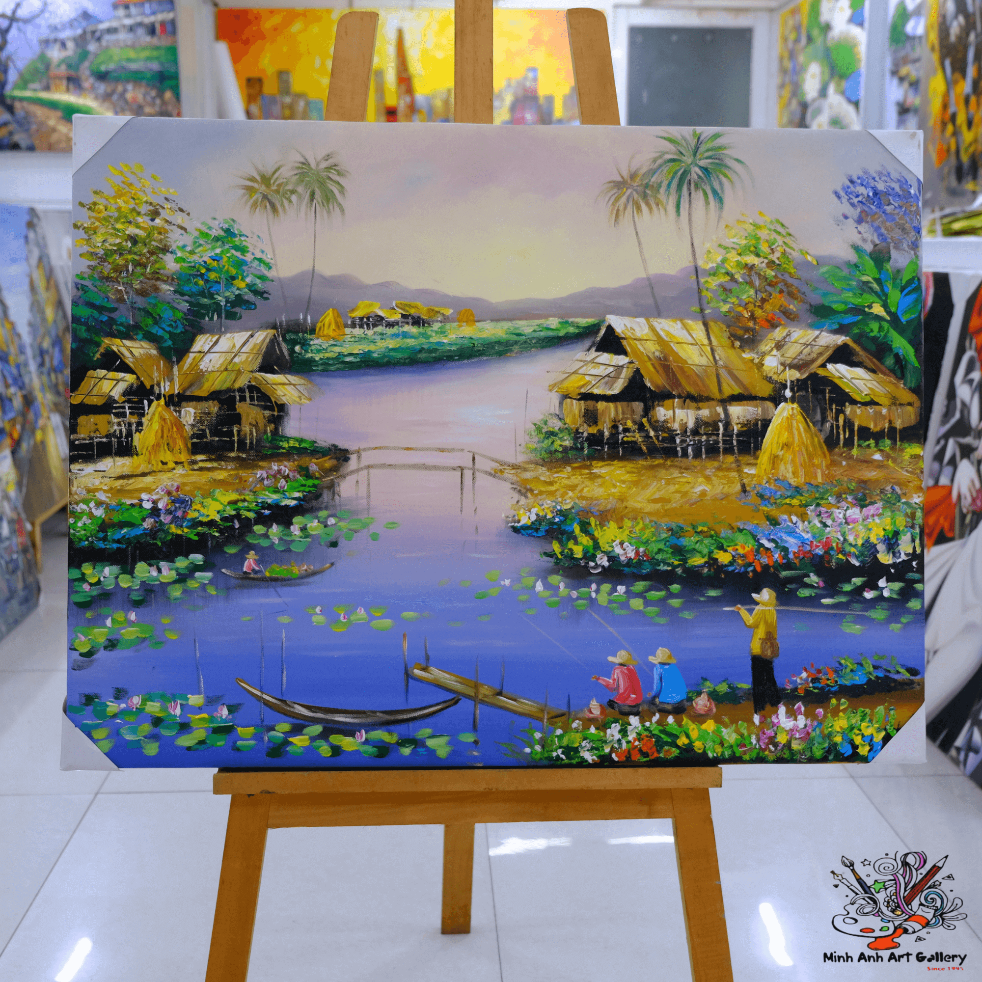 Vietnam Countryside painting