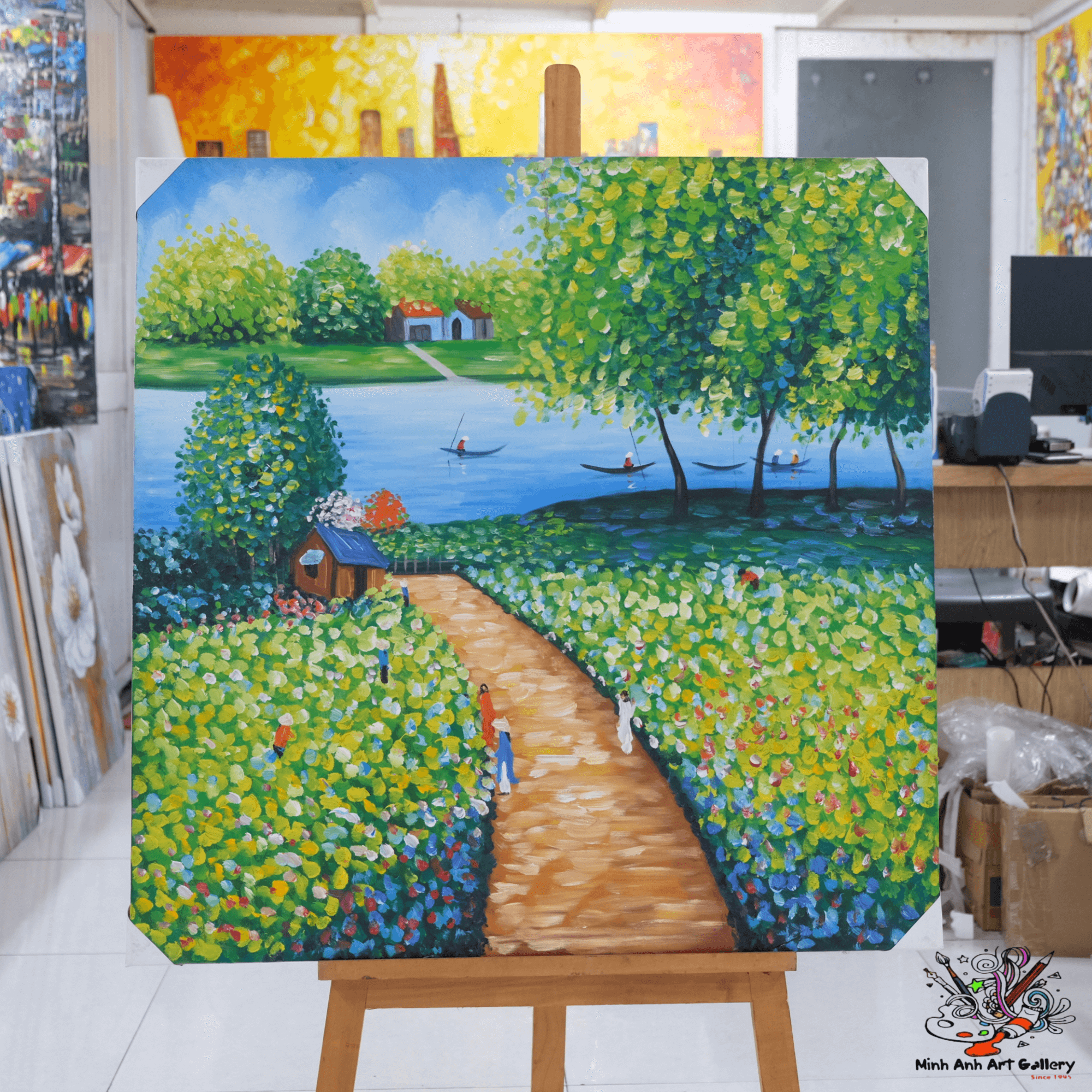 Vietnam Countryside painting