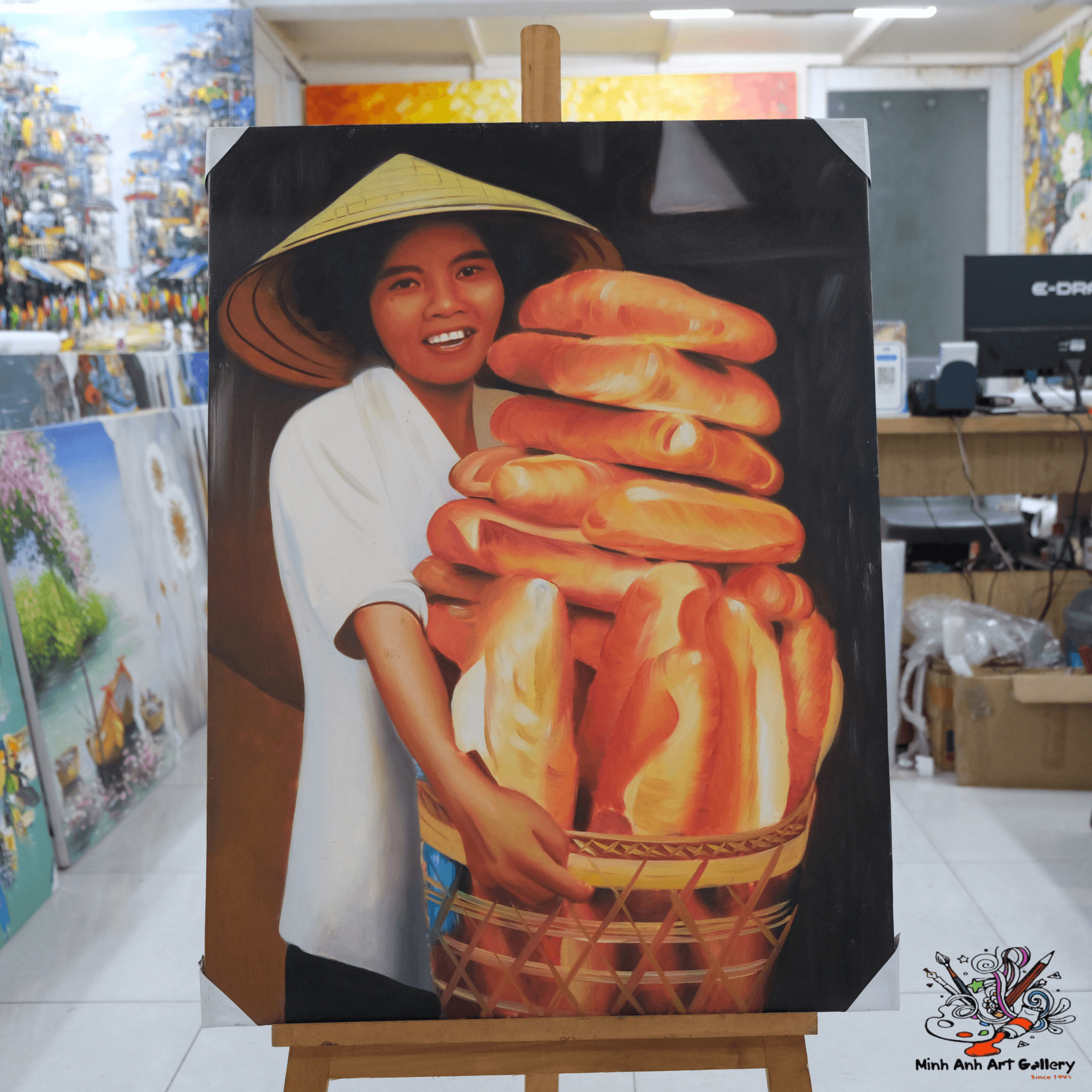 Vietnamese People painting
