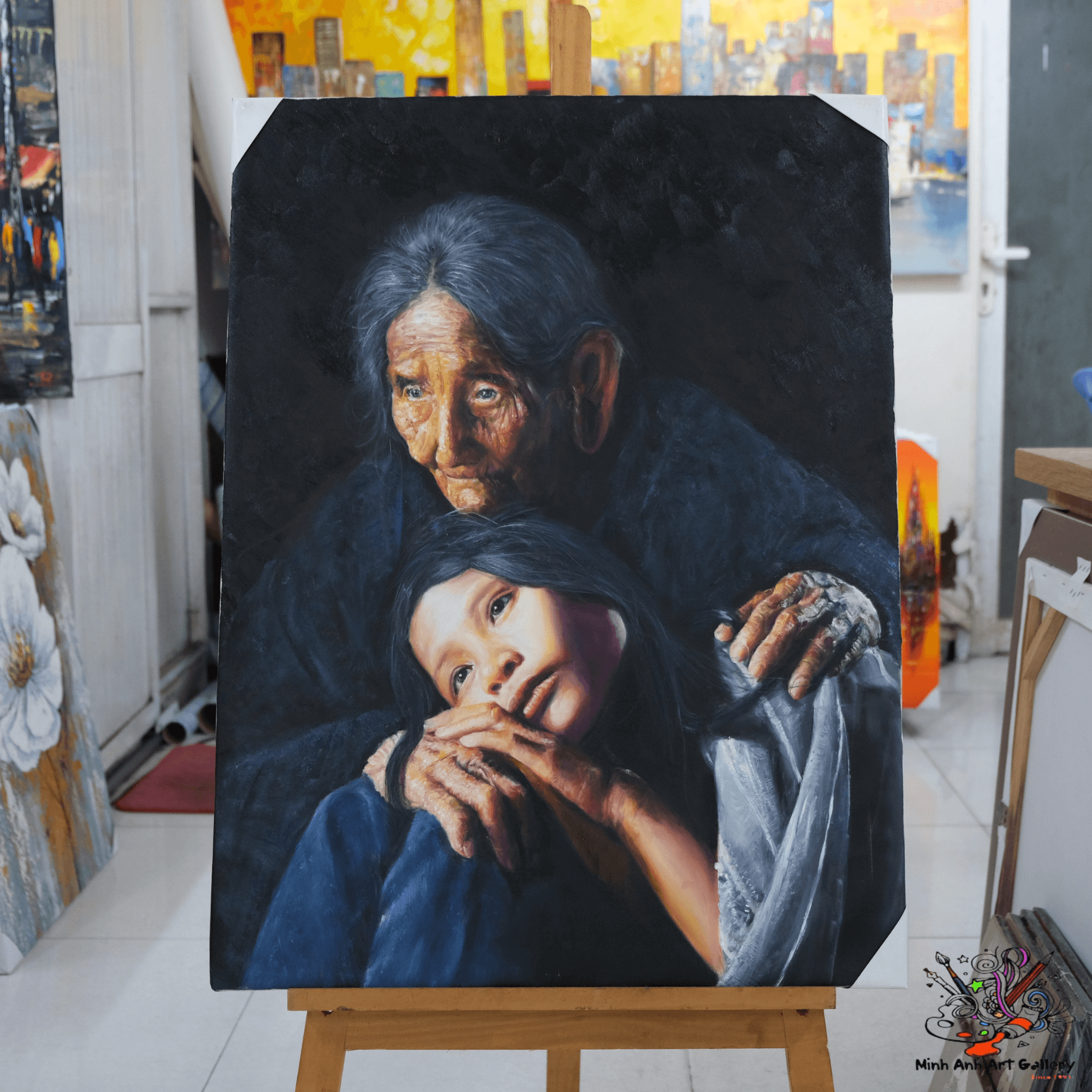 Vietnamese People painting