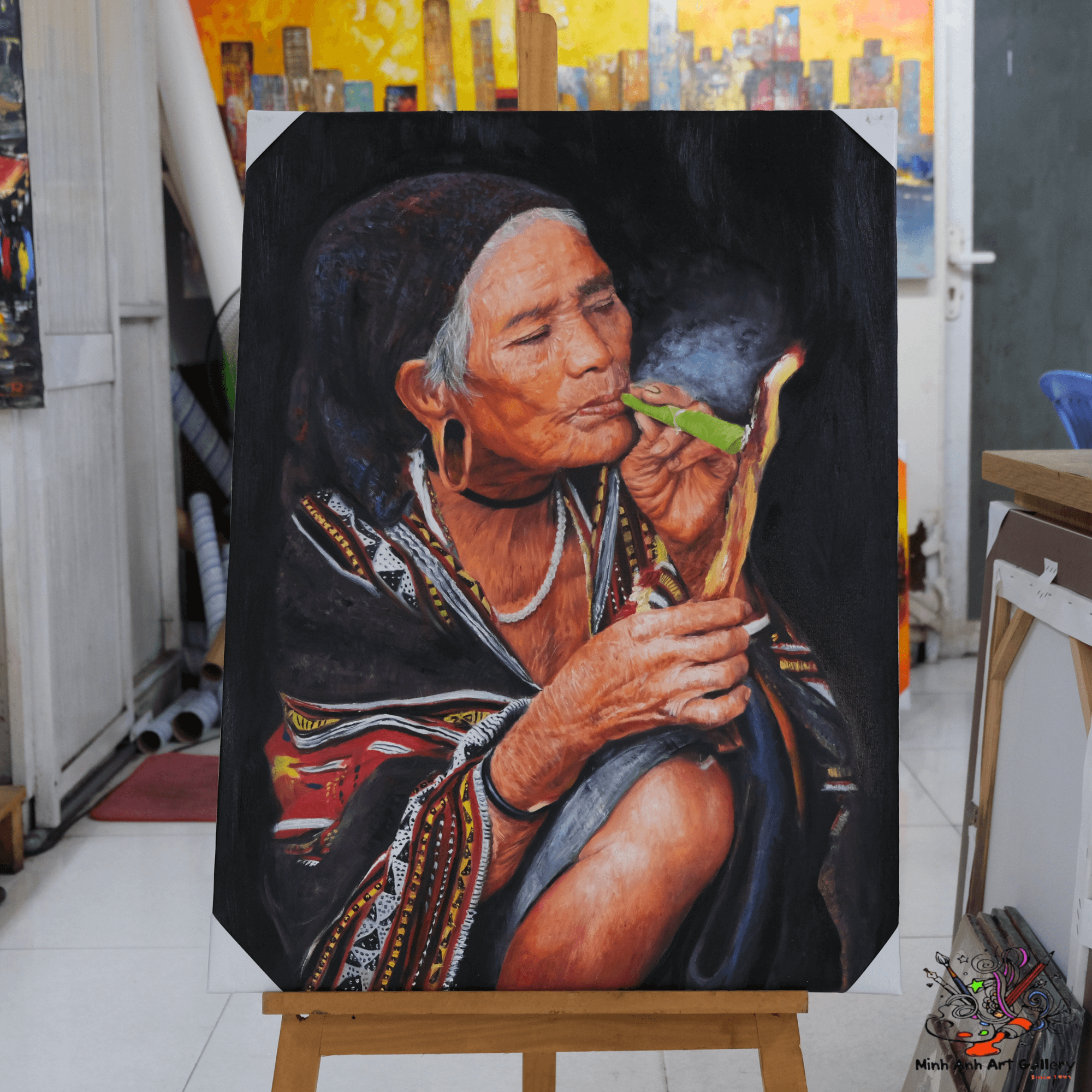 Vietnamese People painting