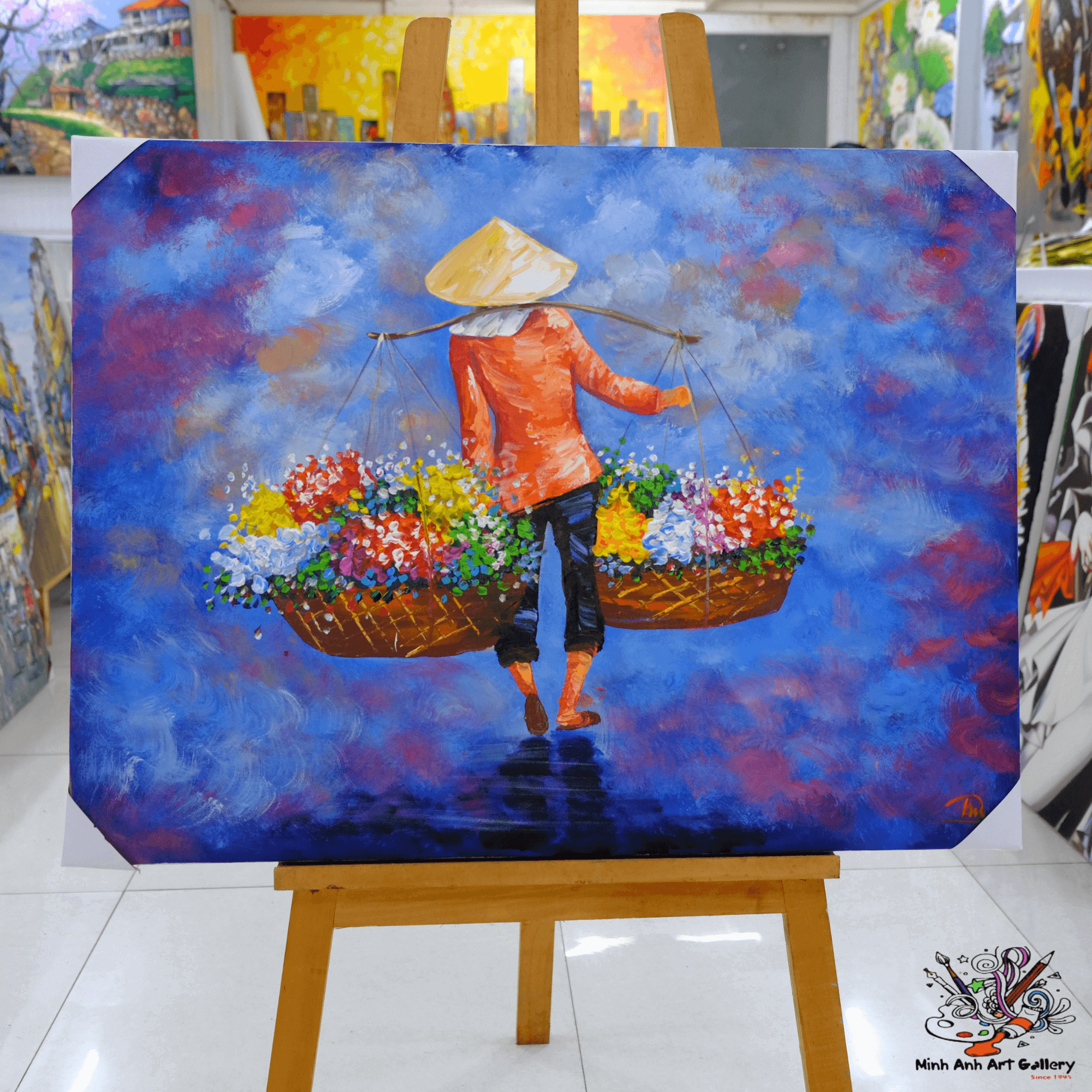 Vietnamese People painting