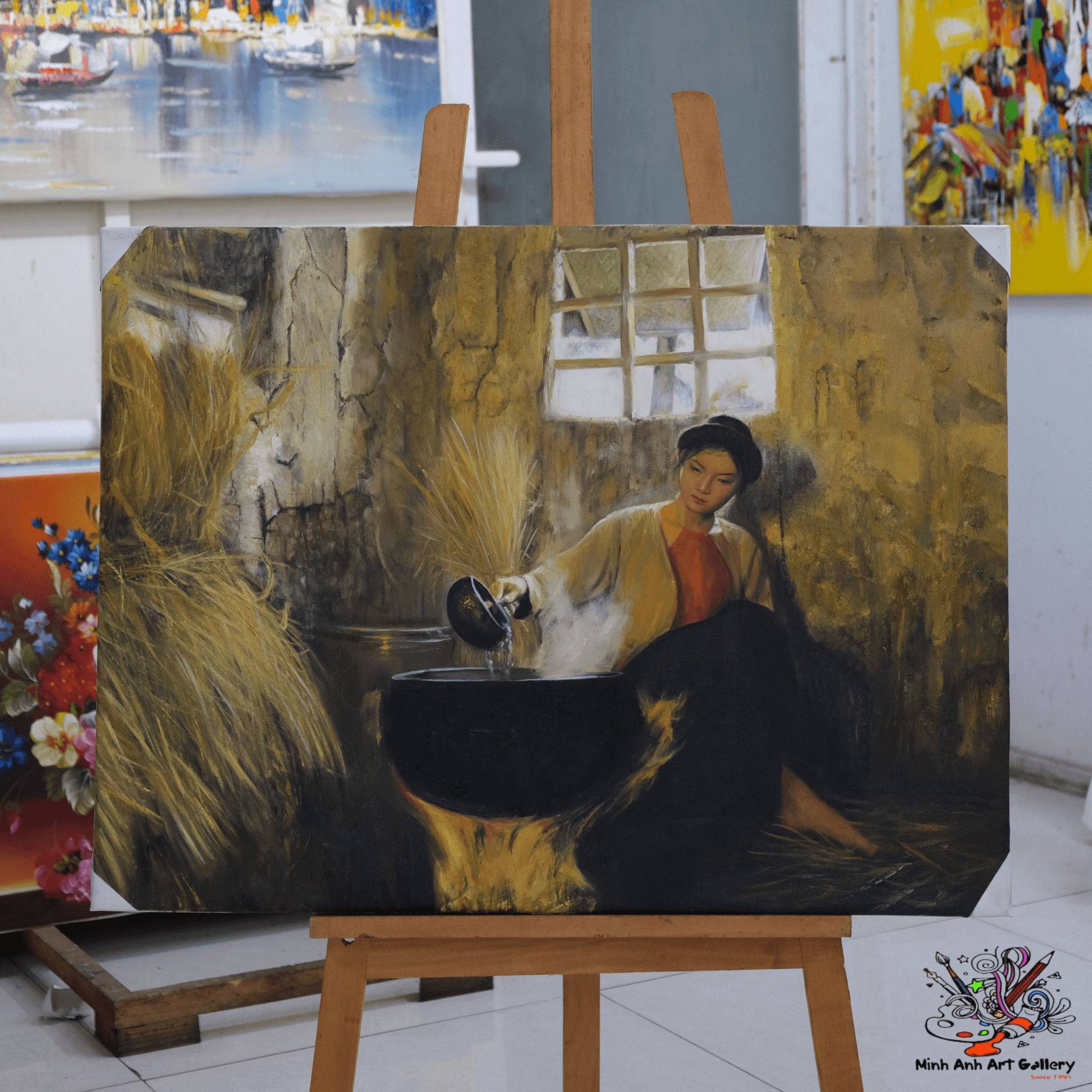 Vietnamese People painting