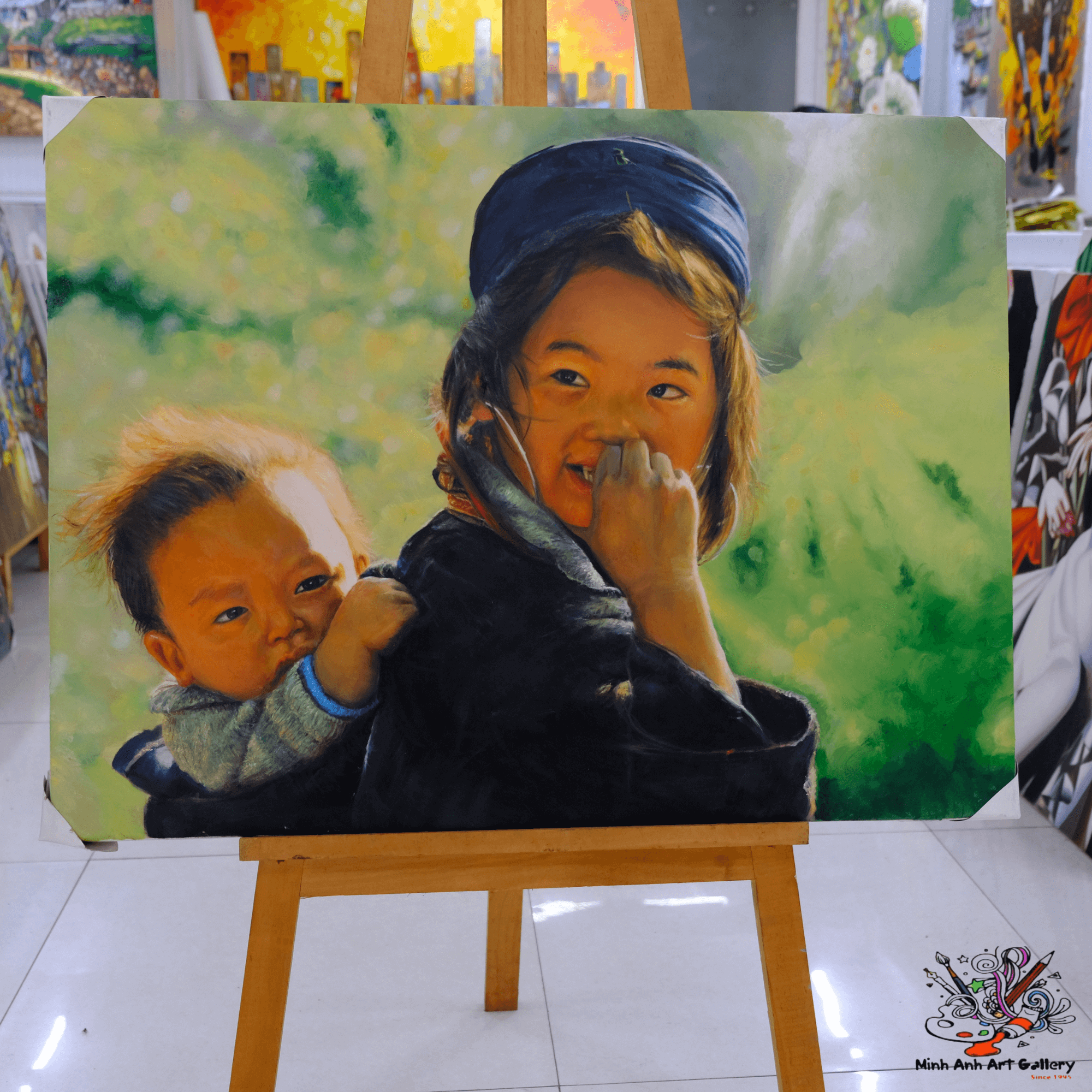 Vietnamese People painting