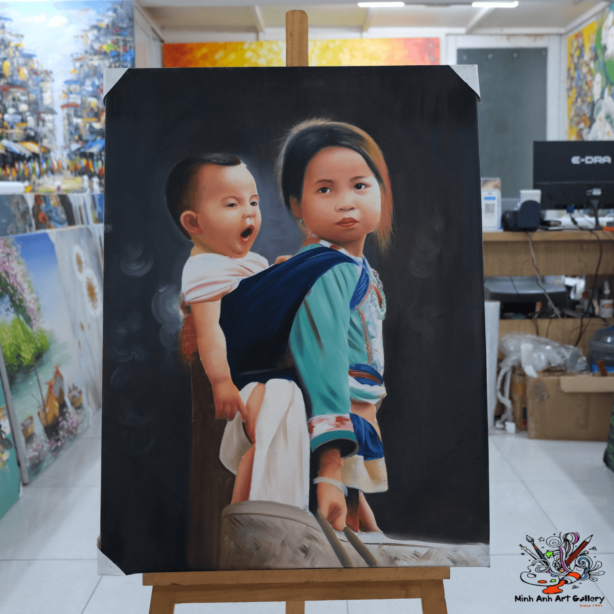 Vietnamese People painting