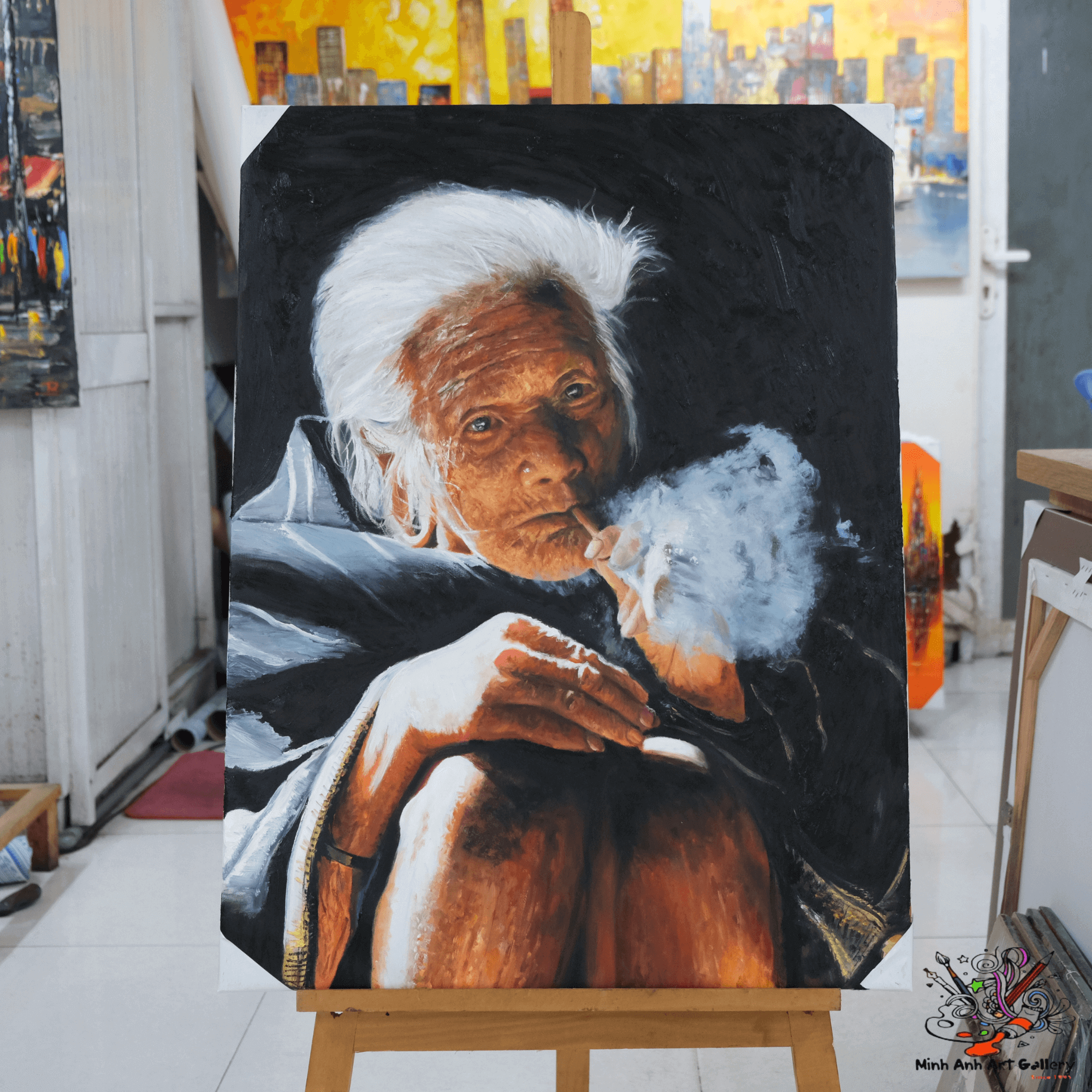 Vietnamese People painting
