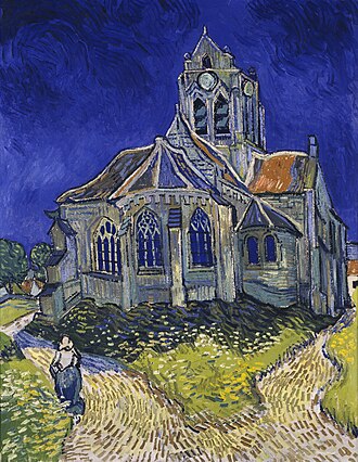 Vincen Nhà thờ Auvers Vincent van Gogh