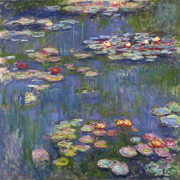 water lilies 27- Monet