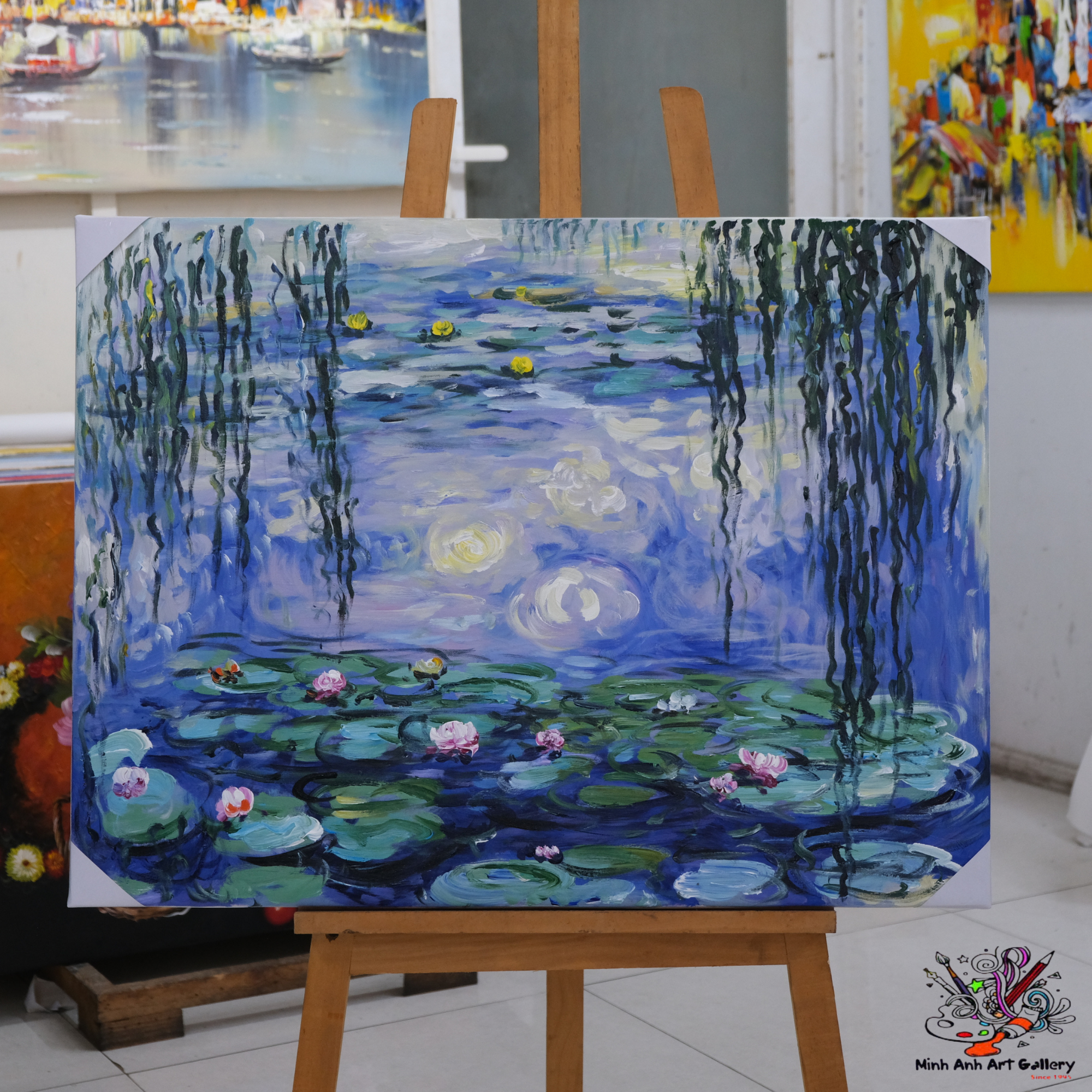 Water Lilies by  Monet
