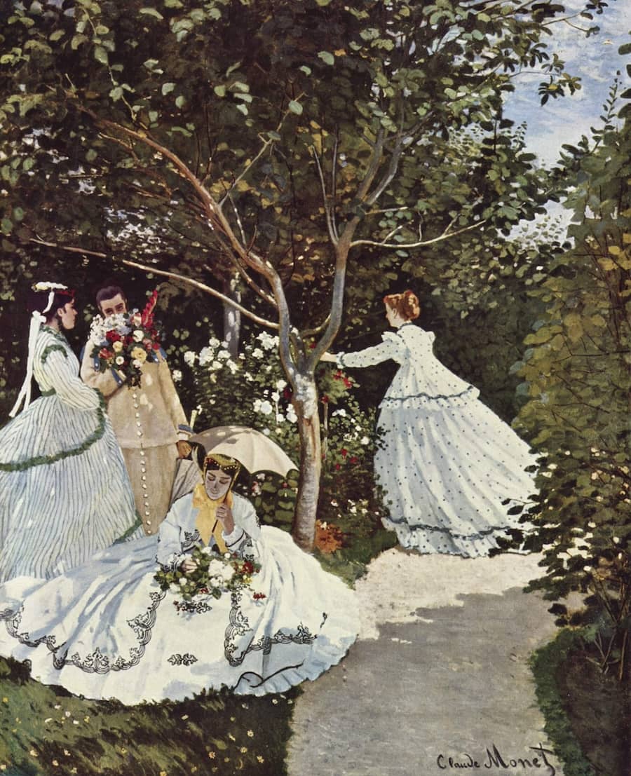 Women in the Garden - Monet