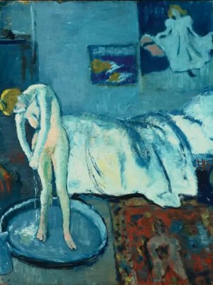 căn phòng màu xanh Picasso