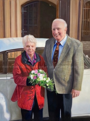 Anniversary Couple Portrait – Celebrate a Lifetime of Love in Art