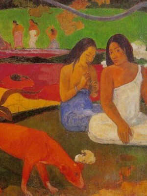 Khu vực Aka Joyousness Paul Gauguin