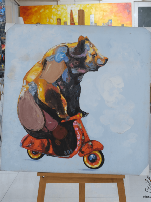 Bear painting