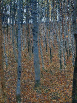 Birch Forest I - Gustav Klimt