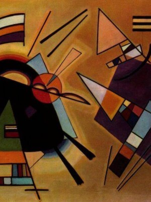 Kandinsky Đen và Tím
