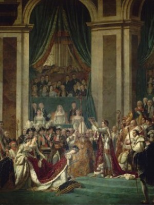 Consecration of the Emperor Napoleon I and Coronation of the Empress Josephine - Jacques Louis David