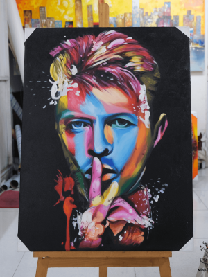 David Bowie painting