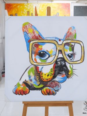 Dog painting