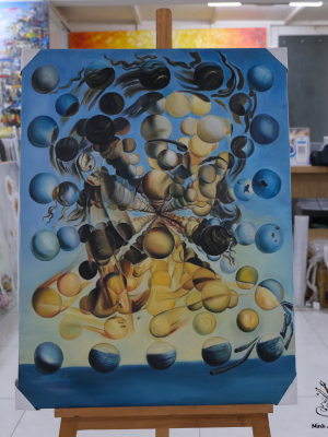 Galatea of the Spheres by Salvador Dali