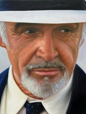 Gentleman Portrait in Fedora – A Masterpiece of Style, Strength, and Sophistication