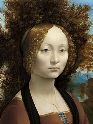 Ginevra của Benci Leonardo da Vinci