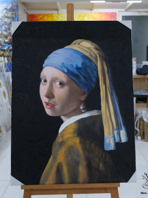 Girl With A Pearl Earring by Vermeer