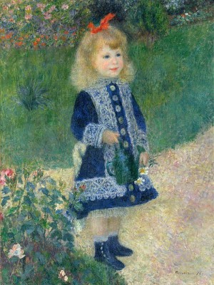 Cô gái với bình tưới nước Renoir