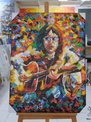 John Lennon painting