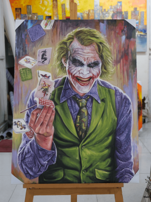 Joker painting