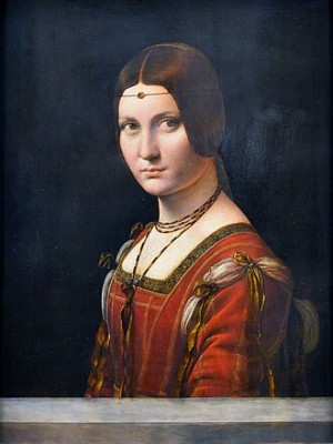 La Belle Ferronnière Leonardo da Vinci
