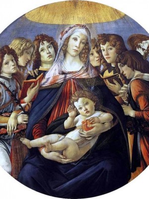 Madonna of the Pomegranate - Botticelli