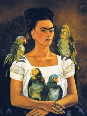 Me and My Parrot - Frida Kahlo