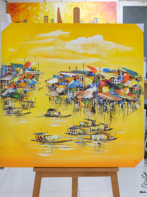 tranh đồng bằng sông Cửu Long