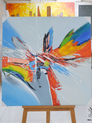 Modern abstract painting