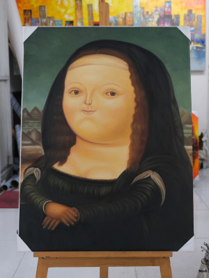Mona Lisa by Fernando Botero