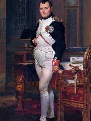 Napoleon in his Study 1812 - Jacques Louis David