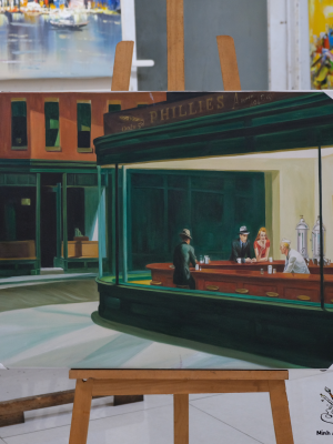 Nighthawks by Edward Hopper