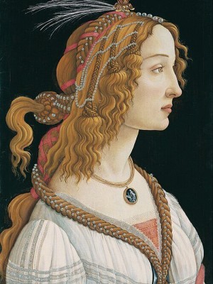 Portrait of a Young Woman - Botticelli