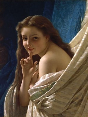 Portrait of a Young Woman - Pierre Auguste Cot