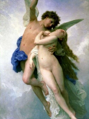 Psyche and Cupid - William Adolphe Bouguereau